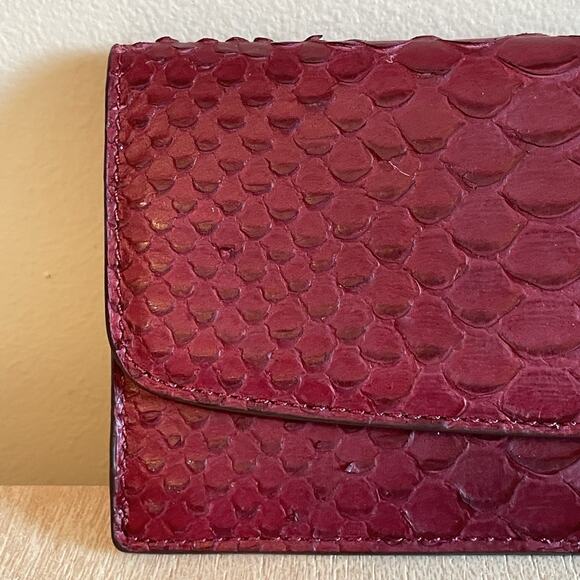 Coach Soft Wallet Red Classic - Picture 4 of 16